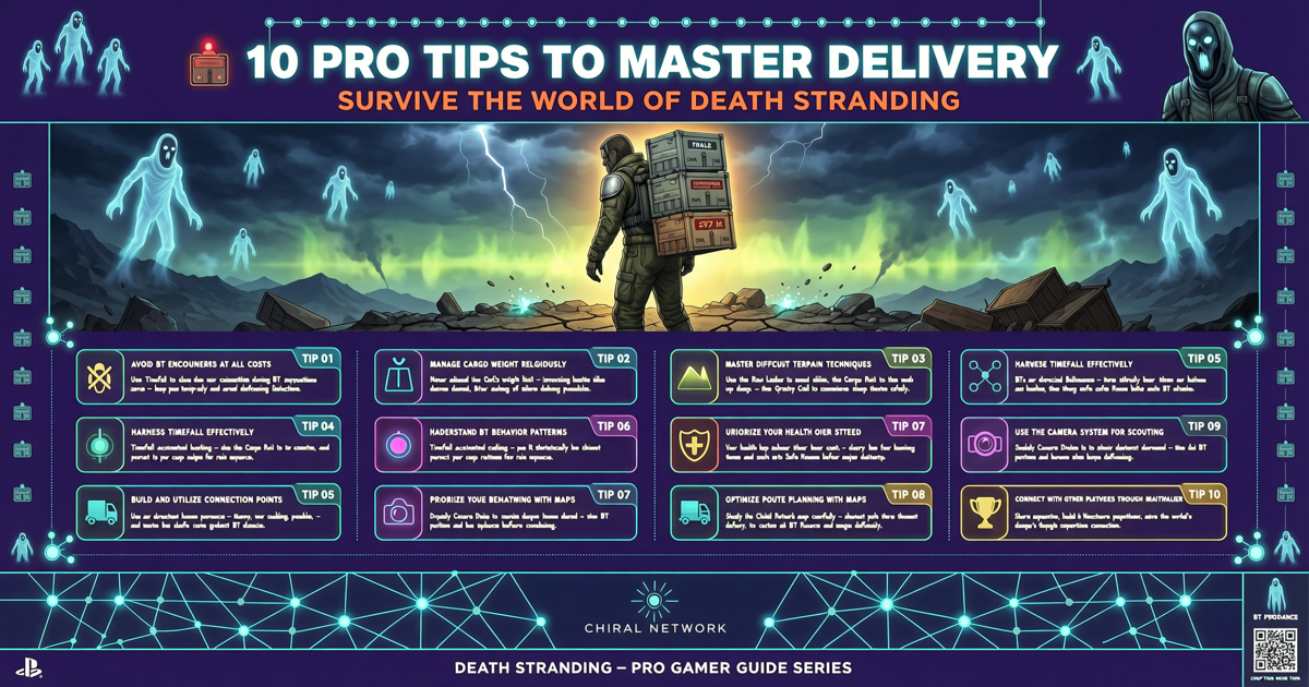 10 Pro Tips to Master Delivery and Survive the World of Death Stranding